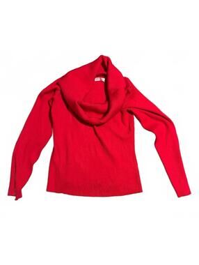 INTEMPO Red Cowl Neck Sweater